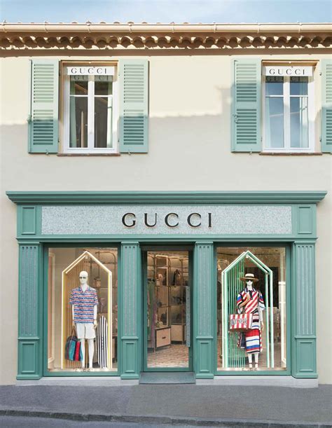 Gucci Inaugurates The Reopening Of Its Boutique In Saint